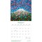 Brush Dance; Points of Light | 2027 12 x 24 Inch (Hanging) Monthly Square Wall Calendar | Featuring the Artwork of Arthur Poulin | Plastic-Free; Category:Wall Calendars; Image:4